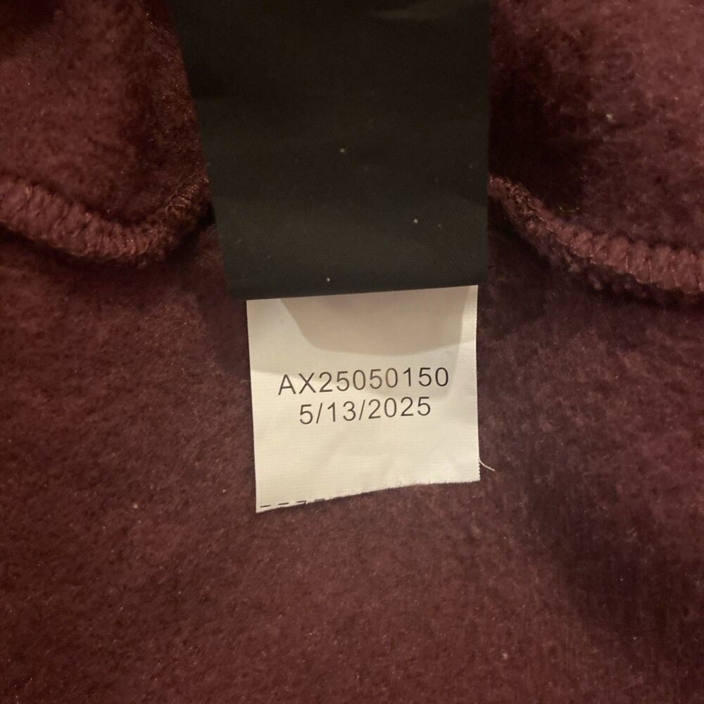 Comfrt Hoodie Men’s Size Large Maroon Pullover Fleece Hooded Sweatshirt - Picture 9 of 11